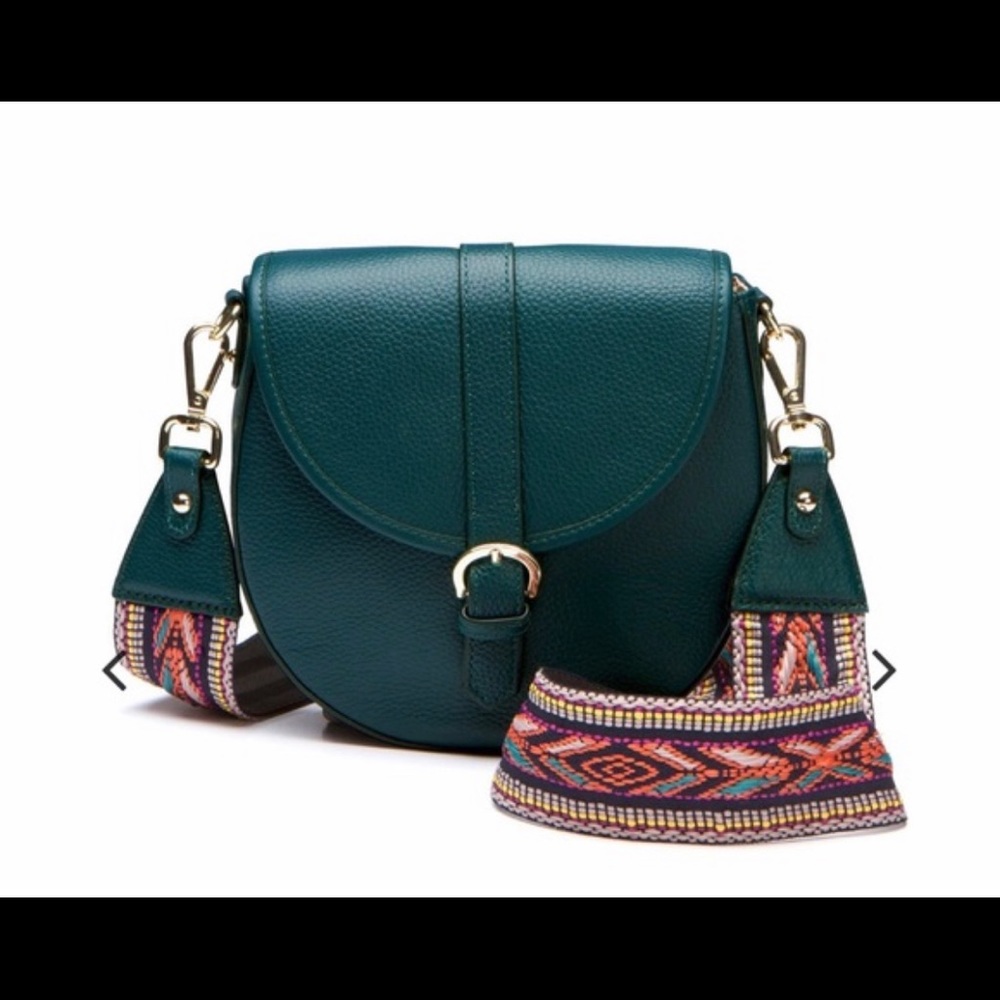 Ora Delphine Billie Saddle Bag w Guitar Strap